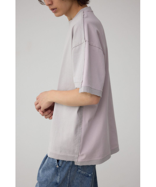 前後配色切り替えトップス