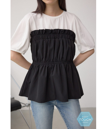 C／T撥水ビスチェドッキングトップス