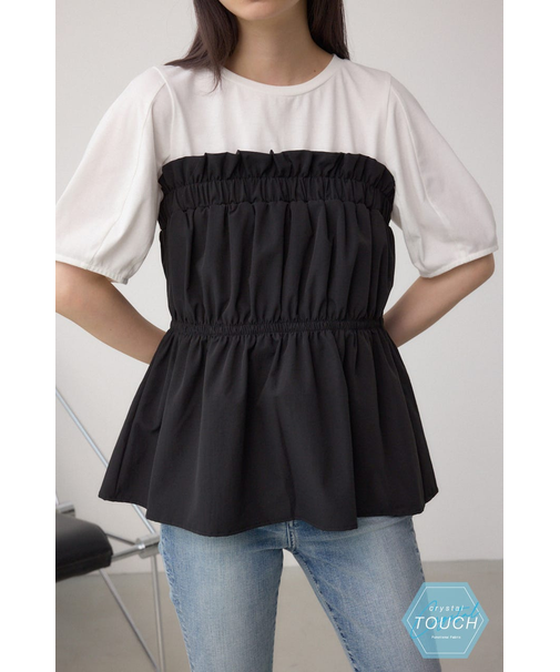 C／T撥水ビスチェドッキングトップス