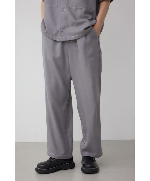 【窪塚洋介さん着用アイテム】アウトステッチブッチャーワイドパンツ