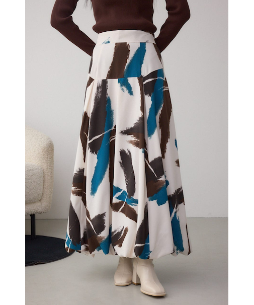 ボリュームバルーンスカート