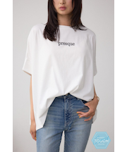 C／T冷感ロゴシシュウTシャツ