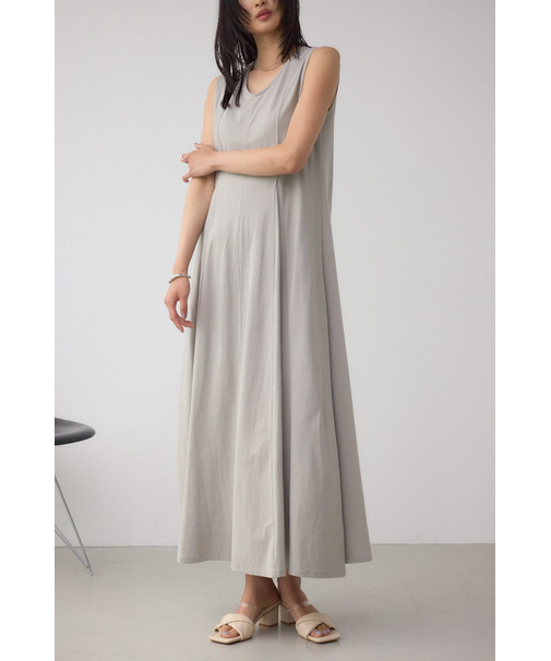 ステッチフレアカットワンピース