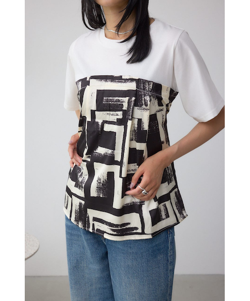 スカーフドッキングトップス