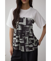 スカーフドッキングトップス