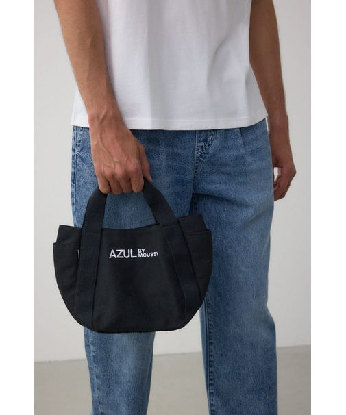 キャンバスロゴミニトート