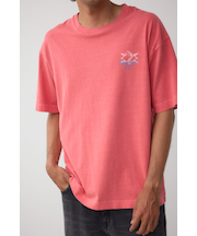 ピグメントグラフィックTシャツ