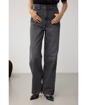 AZUL DENIM ハイウエストワイドロング丈