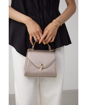 リングターンロックミニハンドバッグ