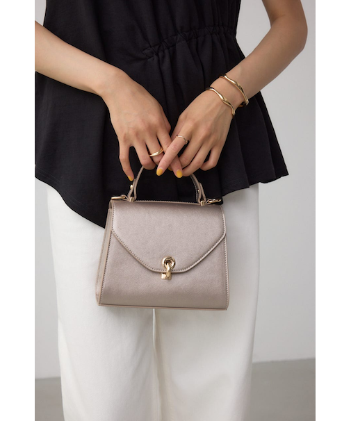 リングターンロックミニハンドバッグ
