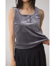 ベロアタンクトップ