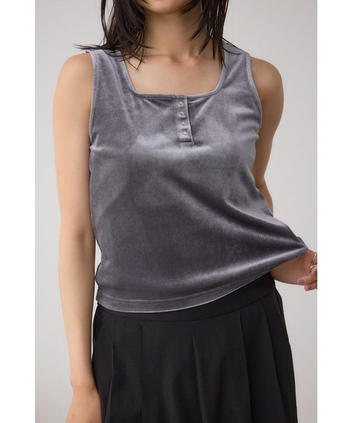 ベロアタンクトップ