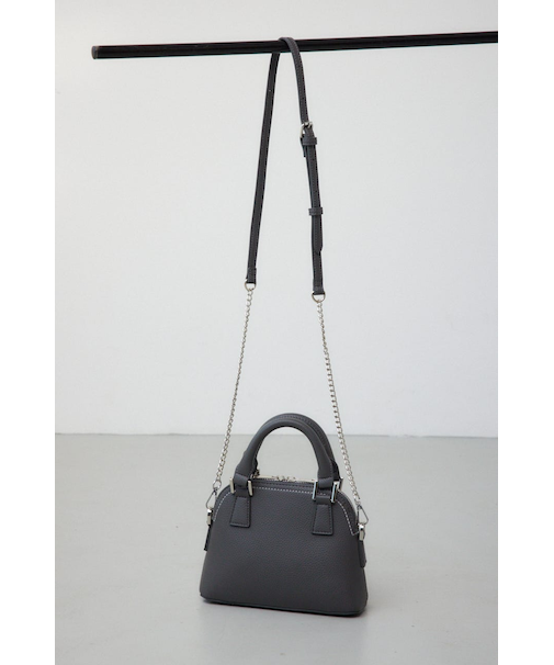 ダブルジッパーミニバッグ