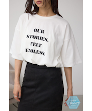 C／T冷感ラウンドヘムTシャツ