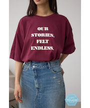 C／T冷感ラウンドヘムTシャツ