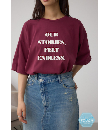 C／T冷感ラウンドヘムTシャツ