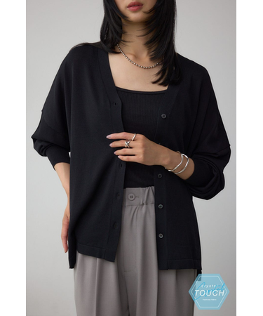 C／T冷感 ニットカーディガン