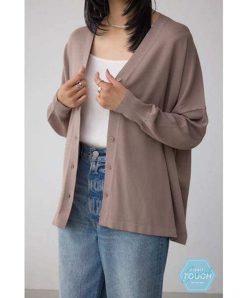 C/T冷感 ニットカーディガン