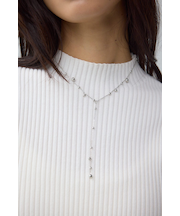 ランダムメタルボールチェーンネックレス