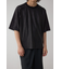 レザーライク半袖Tシャツ