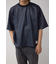 レザーライク半袖Tシャツ