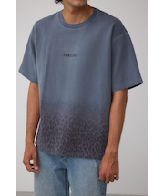 グラデーションレオパードTシャツ