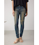 AZUL DENIM リペアスキニーデニム