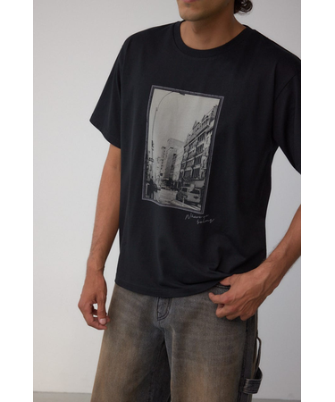 モノクロームストリートTシャツ