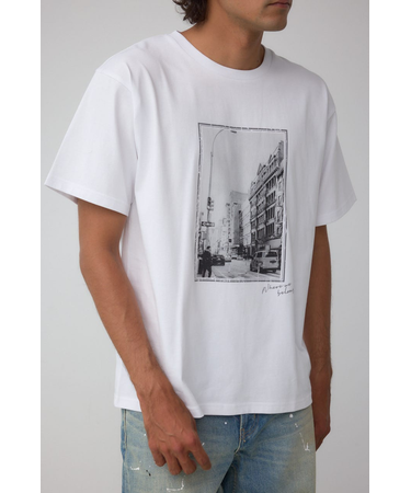 モノクロームストリートTシャツ