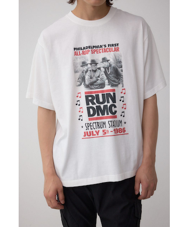 【RUNDMC】ビンテージラップ半袖TEE