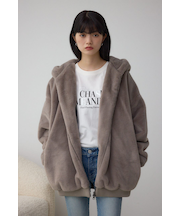 フェイクファーブルゾン