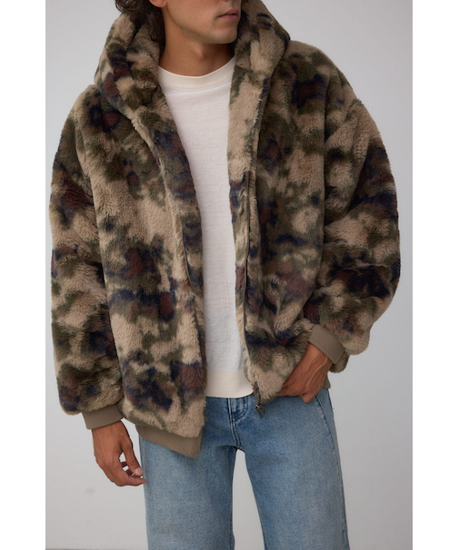 フェイクファーブルゾン