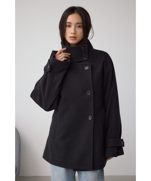 B-HEATスタンドカラーミドルコート｜アズールバイマウジーの通販