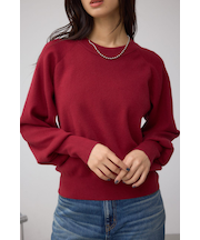 ボリュームスリーブニット