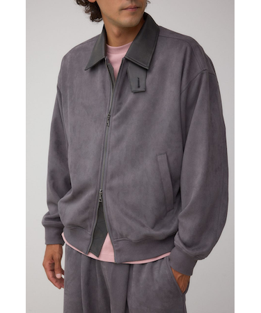 【窪塚洋介さん着用アイテム】フェイクスエードブルゾン