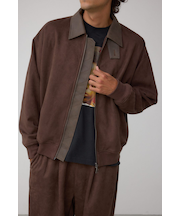 【窪塚洋介さん着用アイテム】フェイクスエードブルゾン