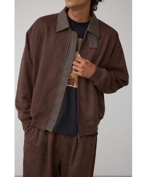 【窪塚洋介さん着用アイテム】フェイクスエードブルゾン