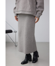 スウェッターニットスカート