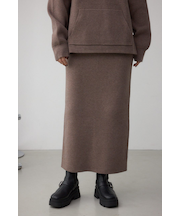 スウェッターニットスカート