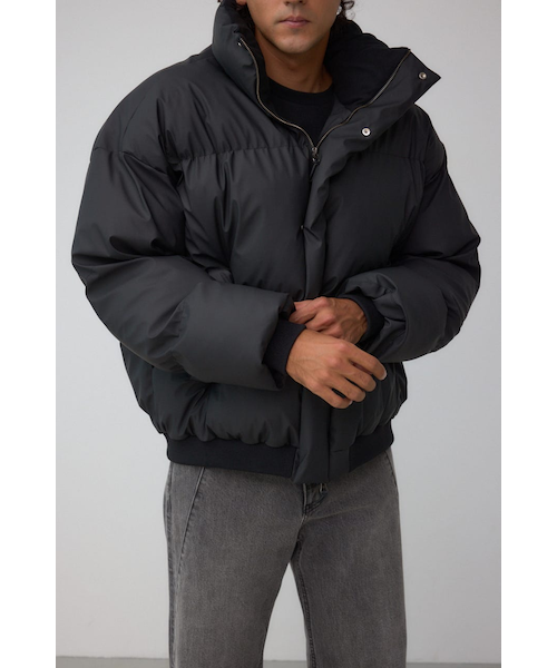 ソリッド中綿ハイネックブルゾン｜アズールバイマウジーの通販｜&mall