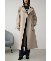 【堀田茜さん着用アイテム】B-HEAT2WAY ロングチェスターコート