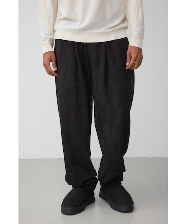 【窪塚洋介さん着用アイテム】フェイクスエードタックパンツ