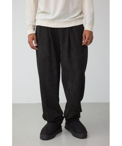 【窪塚洋介さん着用アイテム】フェイクスエードタックパンツ