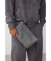 ヴィンテージフェイクレザーショルダーバッグ