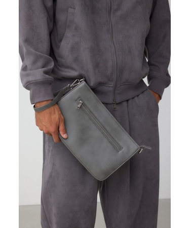 ヴィンテージフェイクレザーショルダーバッグ