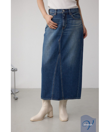 AZUL DENIM VENUSストレートスカート
