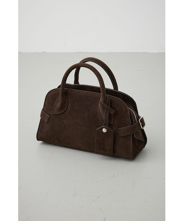 フェイクスエードバッグ