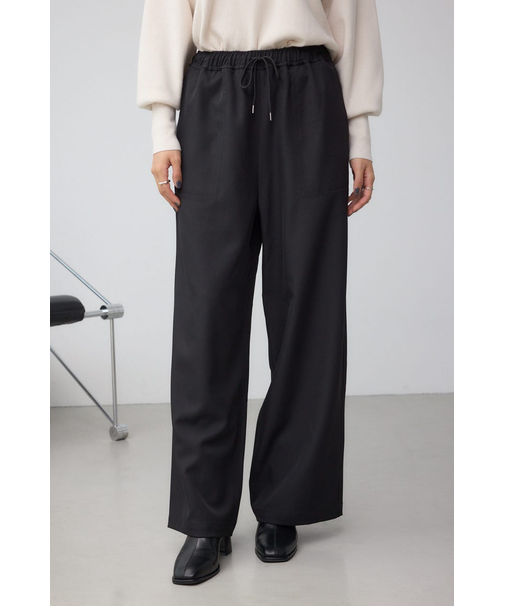 パッチポケットウエストイージーパンツ