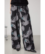 パッチポケットウエストイージーパンツ