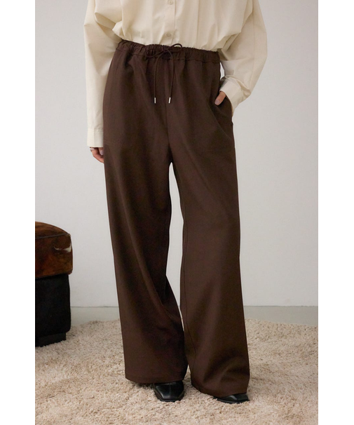 パッチポケットウエストイージーパンツ